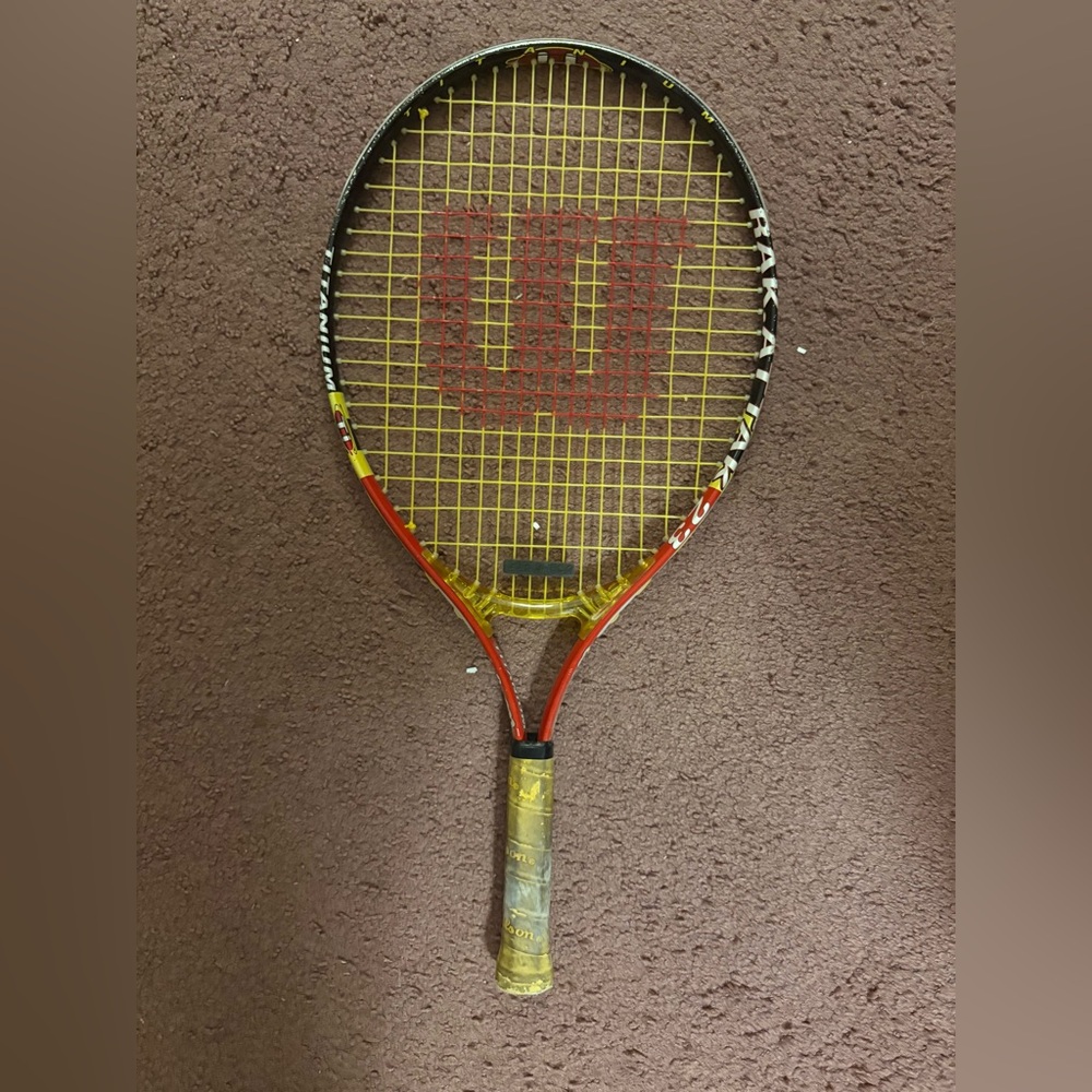 Wilson Rak Attack 23 junior tennis racquet with case